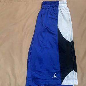 Men’s Large Blue/Black/White Jordan Jumpman Shorts